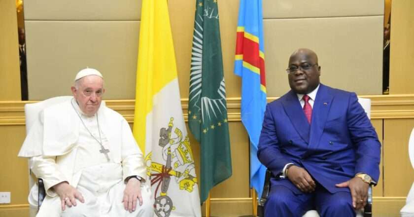 Le Pape François déplore les violences en RDC et appelle à une solution pacifique