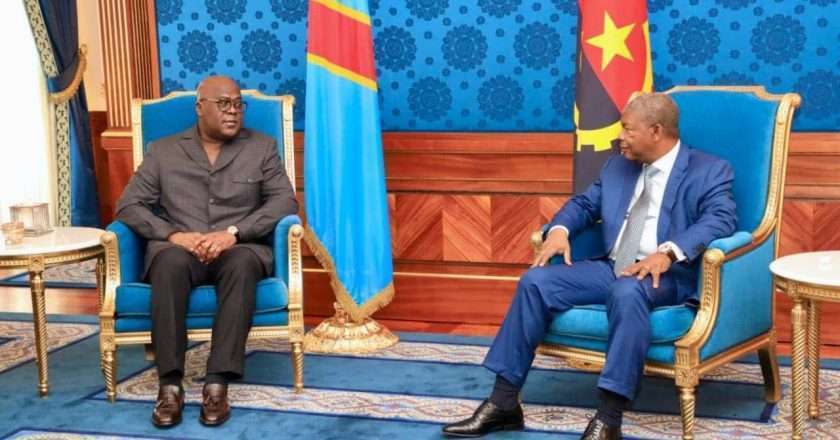 Tshisekedi et Lourenço discutent de la situation à l’Est de la RDC à Luanda