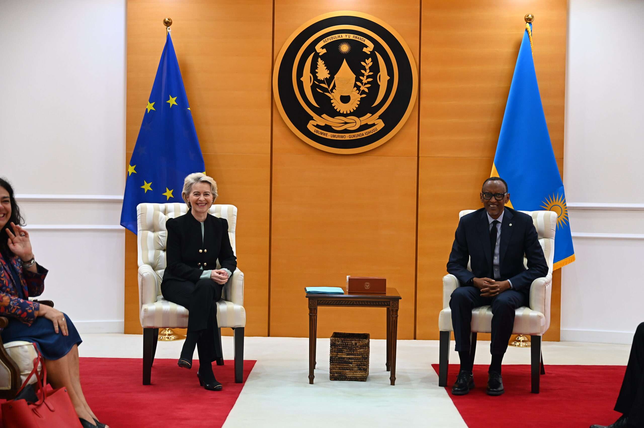 visite de ursula von der leyen, prsidente de la commission europenne, au rwanda