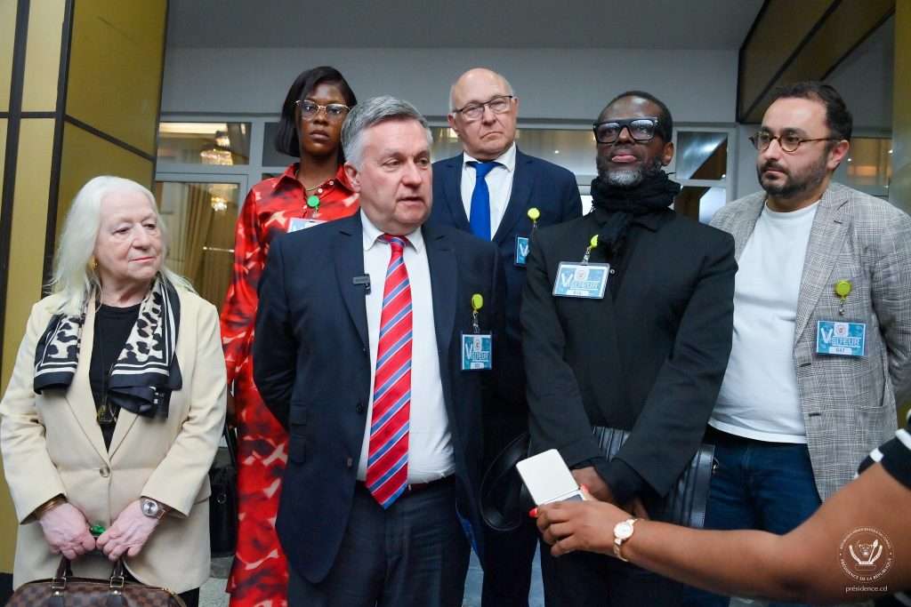 Félix Tshisekedi a accordé une audience, le samedi 15 mars, à une délégation de la Société civile française