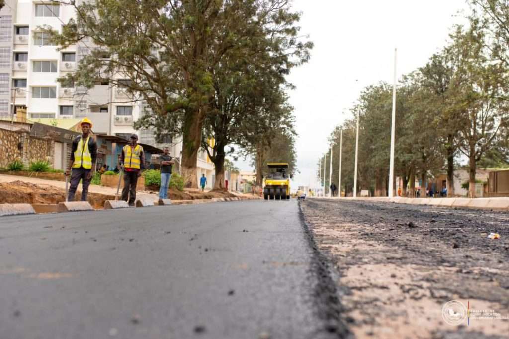 Fifi Masuka inspecte des chantiers à Kolwezi, samedi 15 mars 2025